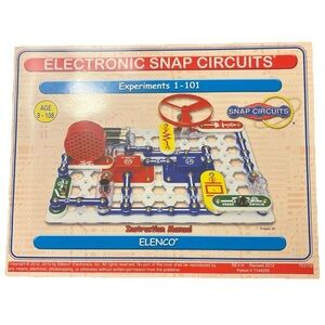 Elenco Snap Circuits SC-100 Instruction Manual ONLY Projects 1-101 Revised 2012